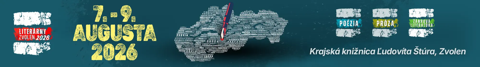 Literárny Zvolen 2026 Literárny Zvolen 2026