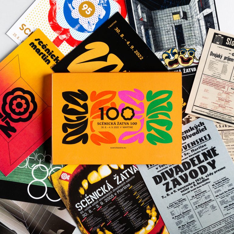 Scénická žatva 100 - Pohľadnice