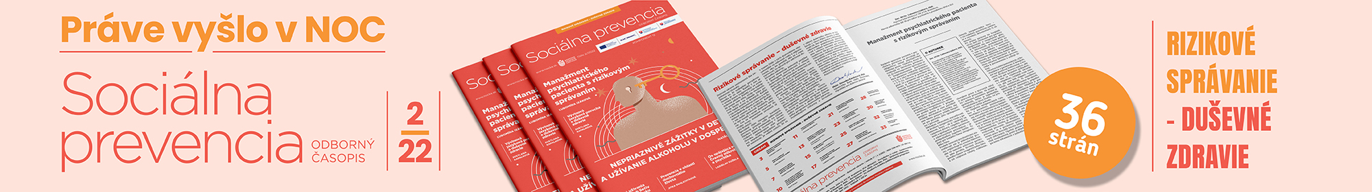 najnovšie číslo časopisu Sociálna prevencia