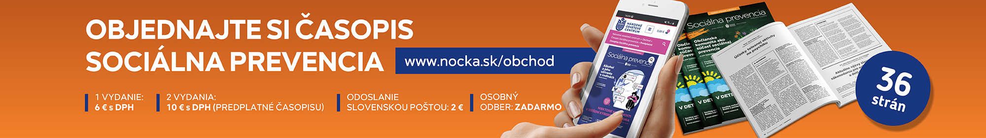 Časopis Sociálna prevencia, predplatné 2023