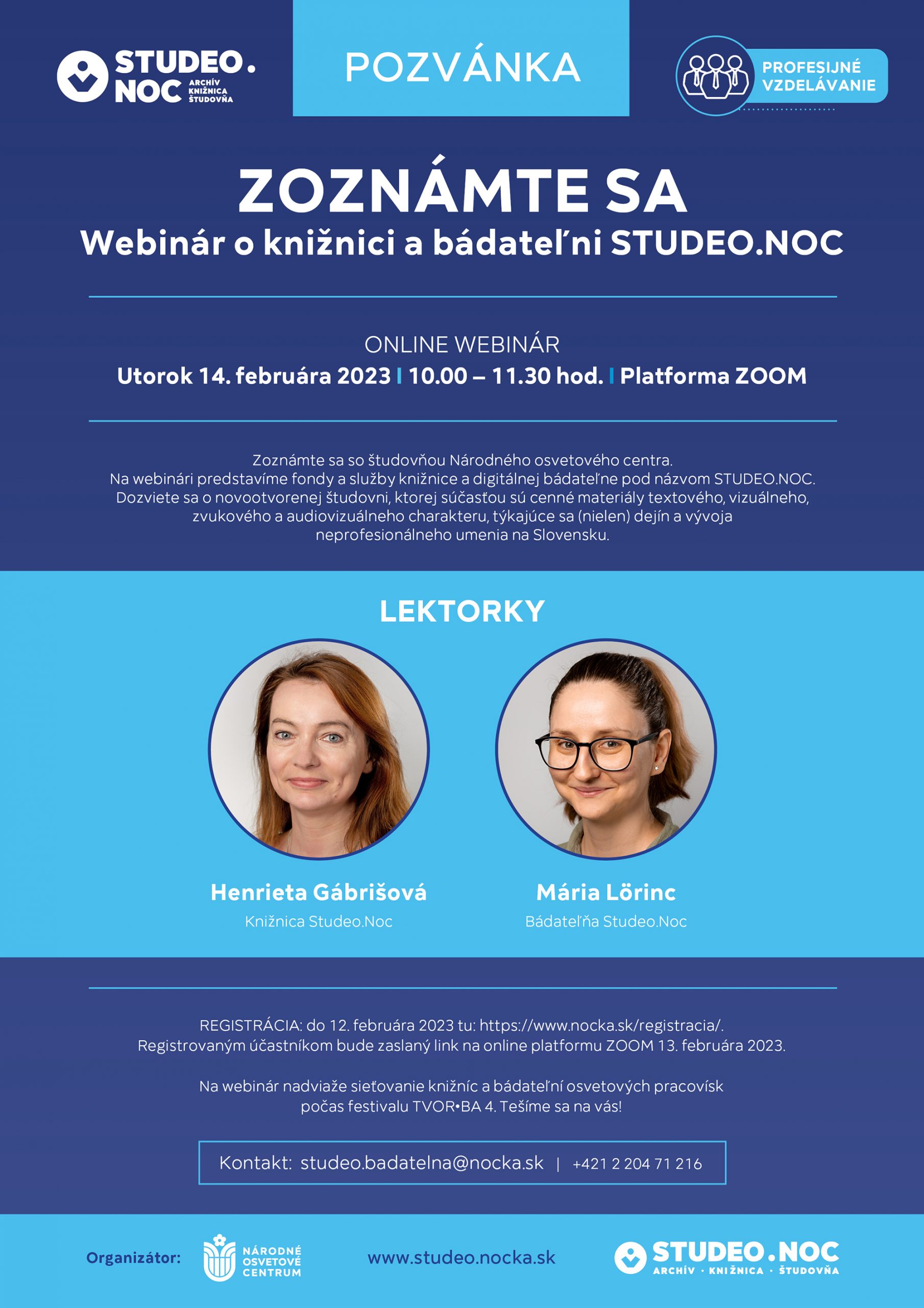 Webinár Zoznámte sa - pozvánka A4