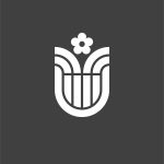NOC piktogram - čierno-biele inverzné