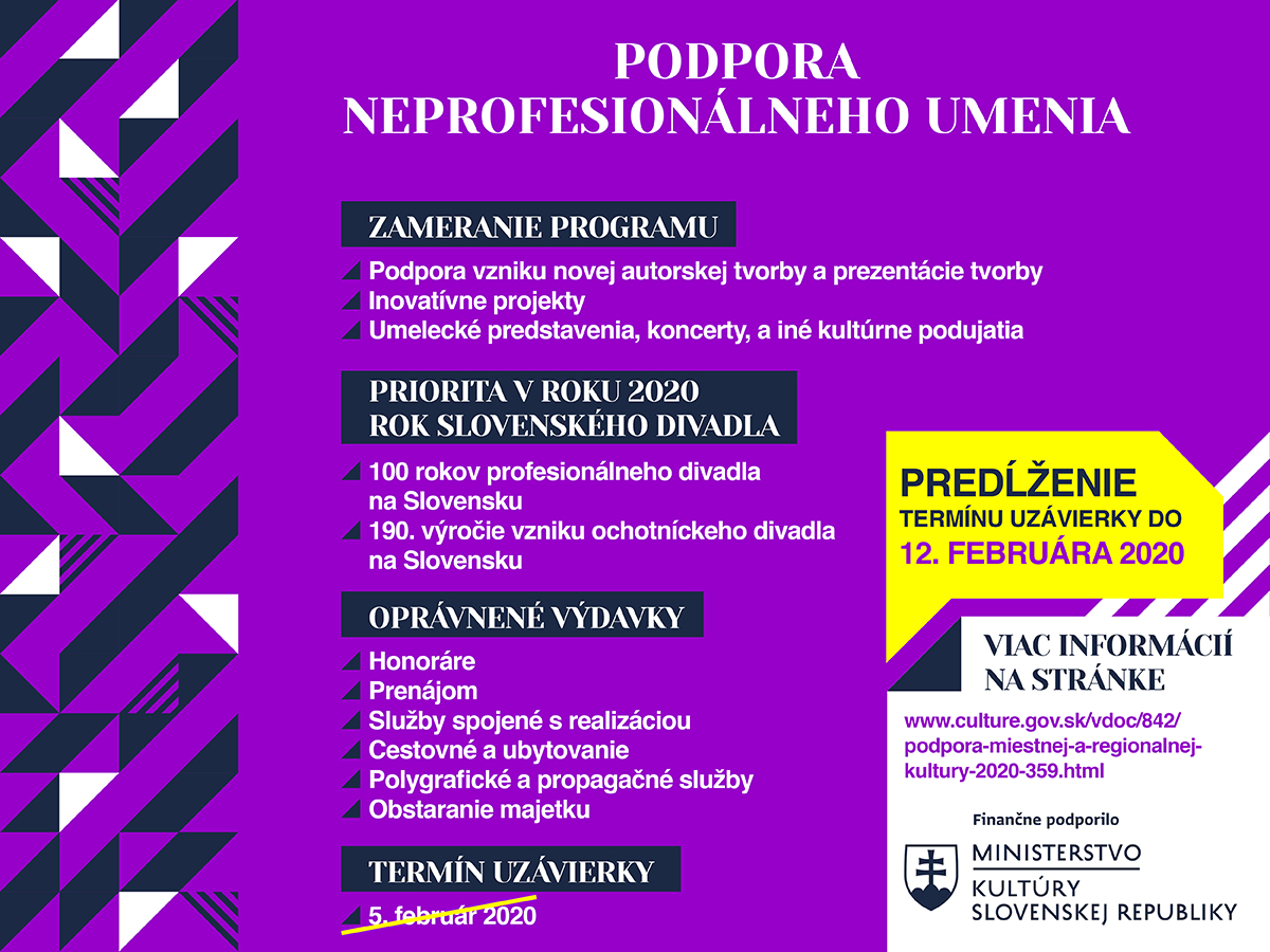 Podpora neprofesionálneho umenia