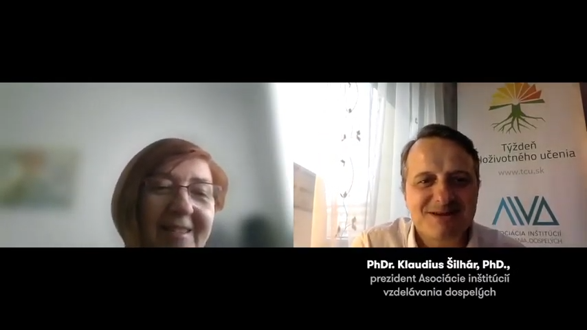 screenshot: S odborníkom o vzdelávaní (Klaudius-Silhar)