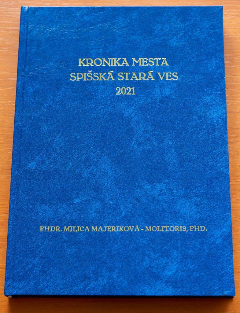 Slovenská kronika 2022 kategória A 02 Kronika mesta Spišská Stará Ves 2021 náhľad