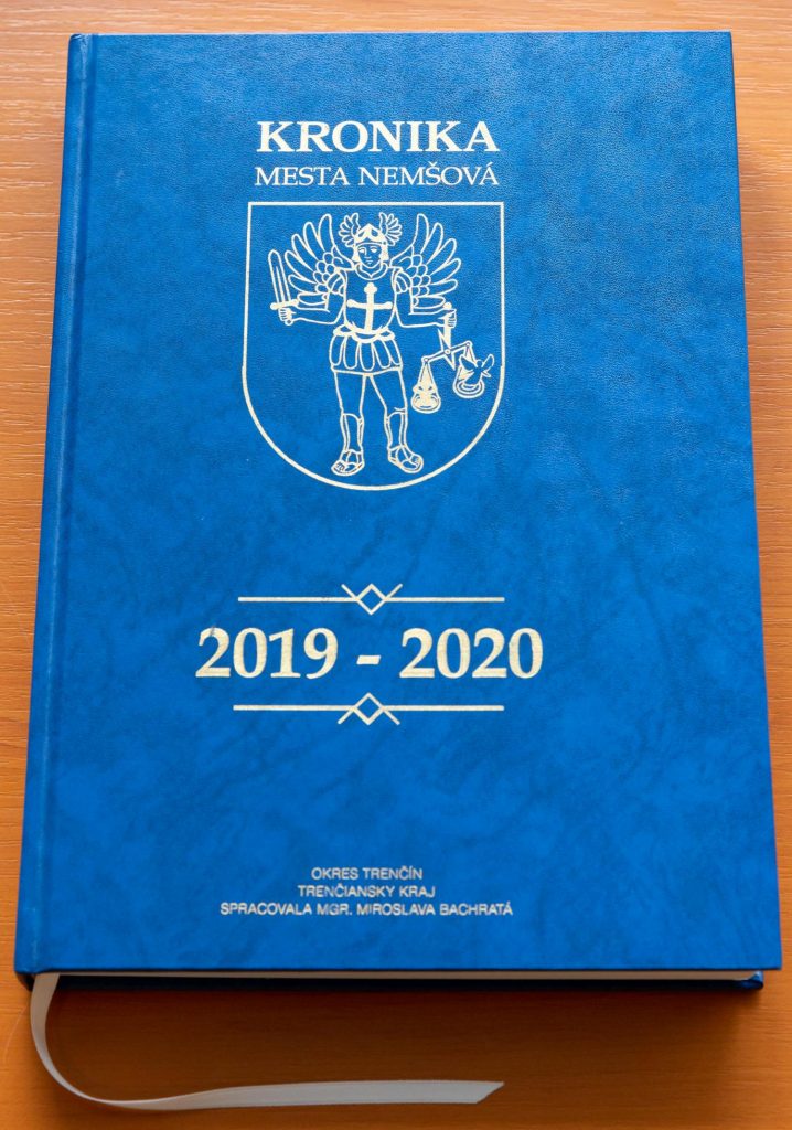 Slovenská kronika 2022 kategória A 03 Kronika mesta Nemšová 2020 náhľad