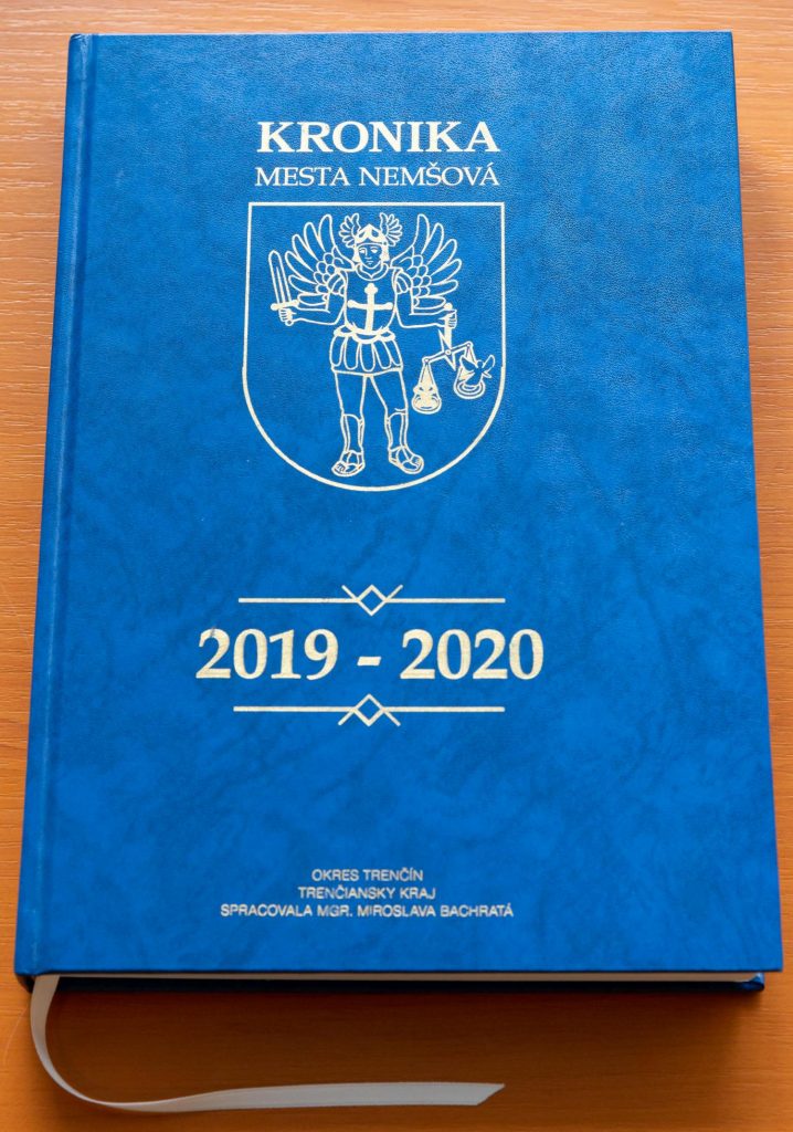 Slovenská kronika 2022 kategória A 03 Kronika mesta Nemšová 2020 náhľad
