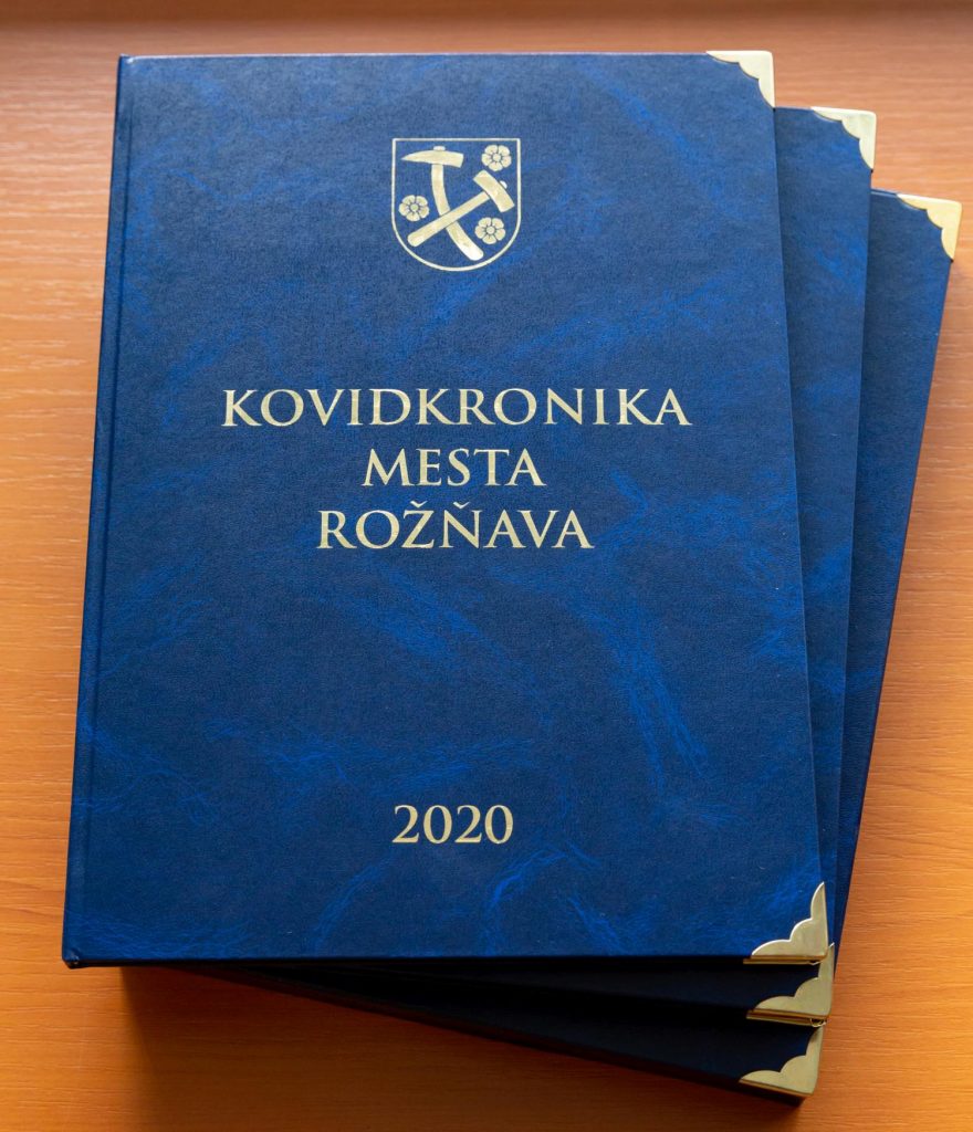 Slovenská kronika 2022 kategória A 04 Kovidkronika mesta Rožňava 2020 náhľad