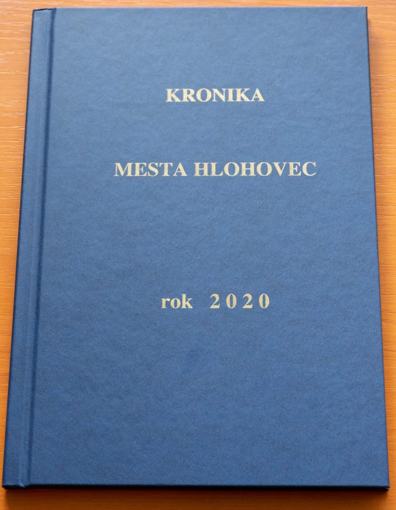 Slovenská kronika 2022 kategória A 06 Kronika mesta Hlohovec 2020 náhľad