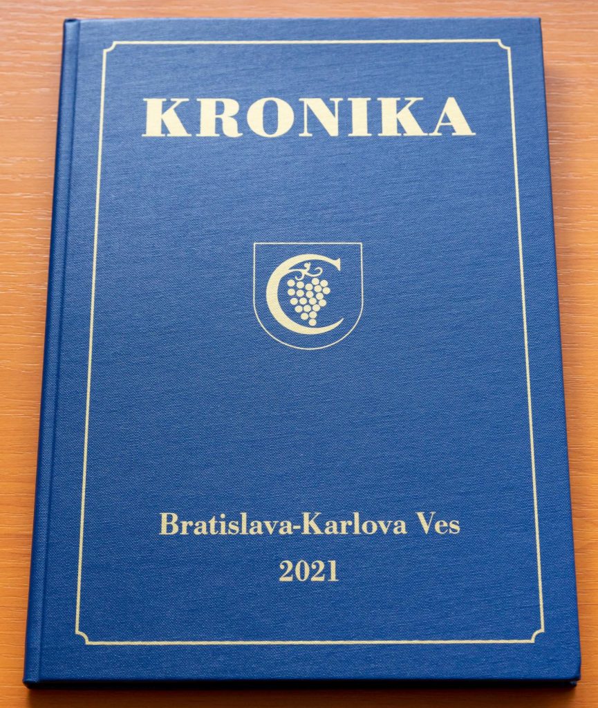 Slovenská kronika 2022 kategória A 08 Kronika mestskej časti Karlova Ves 2021 náhľad