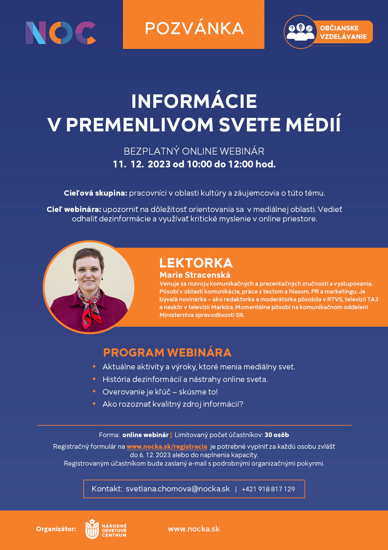 Webinár Informácie v premenlivom svete médií 20231211 A4