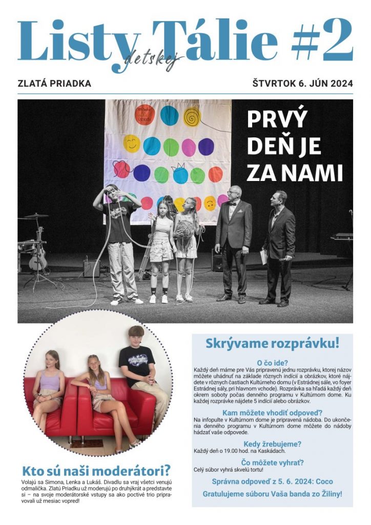 Listy detskej Tálie 2024 #2