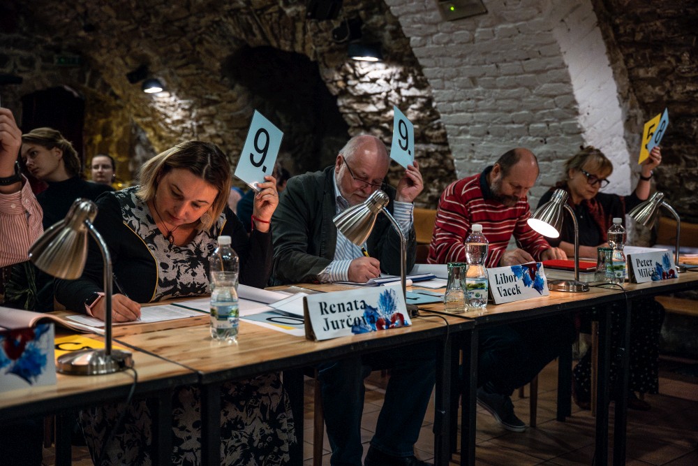 zľava Renata Jurčová, Libor Vacek, Peter Milčák, Nina Martínková