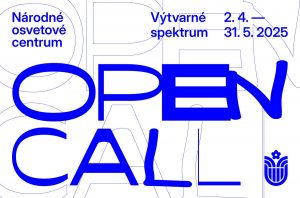 Výtvarné spektrum 2025 Open-call - web-titulka