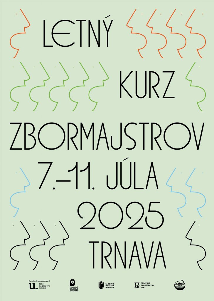 Letný kurz zbormajstrov 2025 plagát
