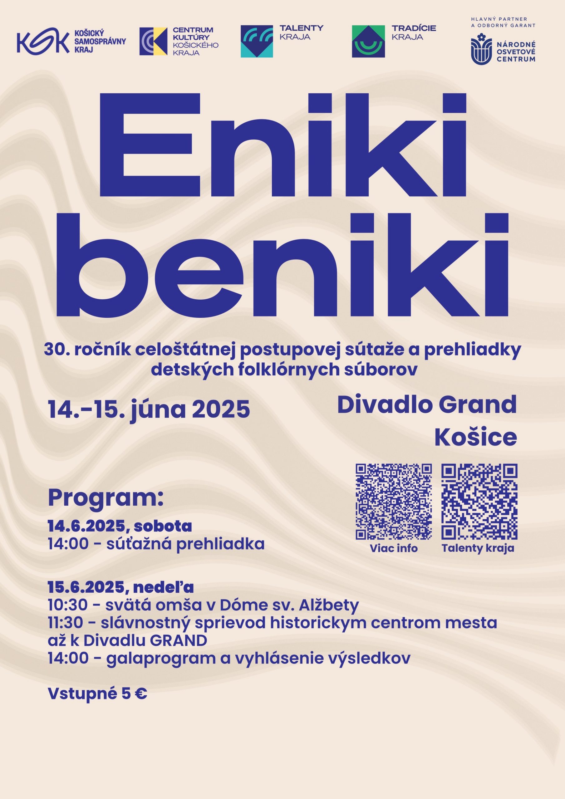 Eniki beniki 2025 program Eniki beniki 2025 program