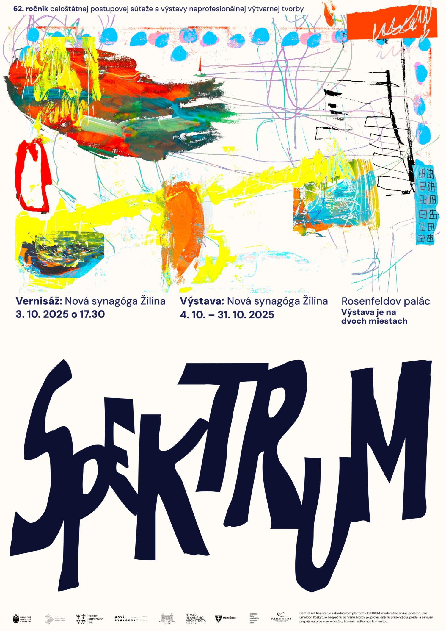 Výtvarné spektrum 2025 plagát