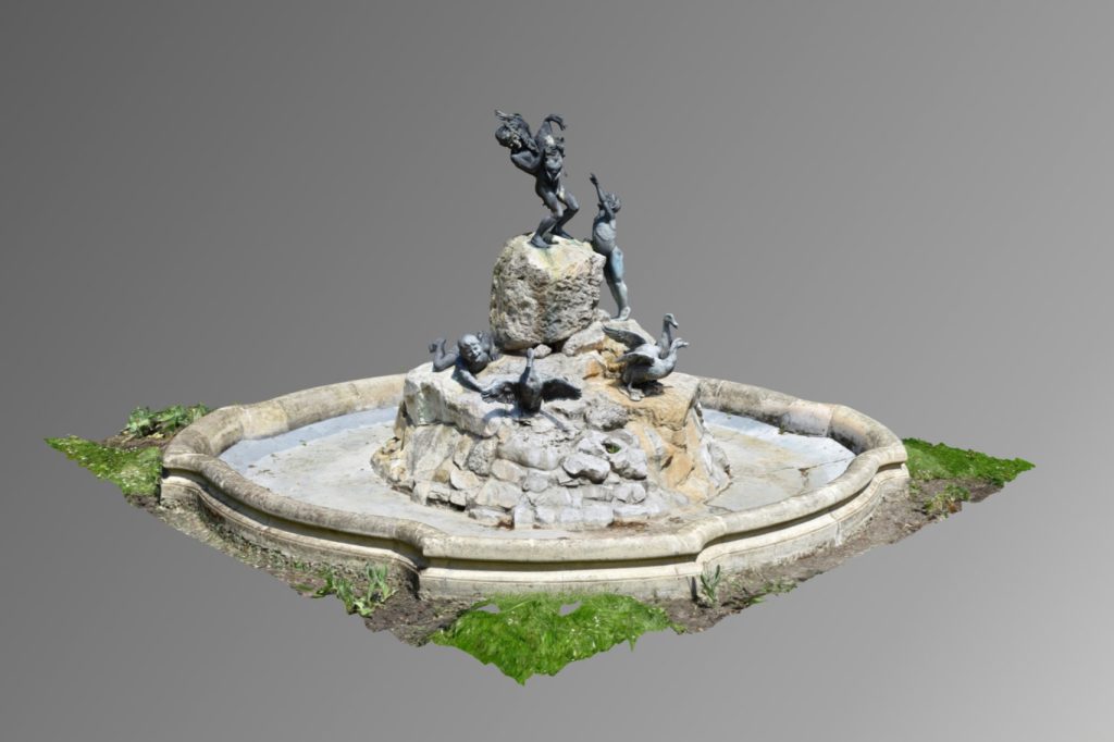 Kačacia fontána v Bratislave