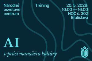 AI v práci manažéra kultúry 20260520