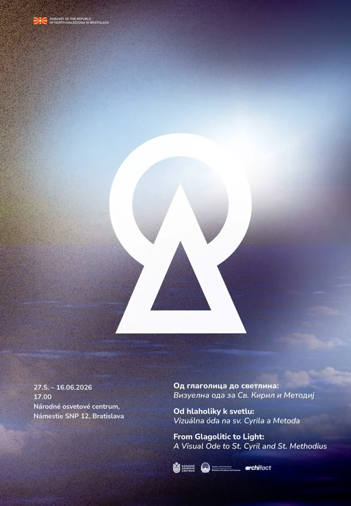 výstava v Dome umenia: From Glagolitic to Light - A Visual Ode to St Cyril and St Methodius, 27. 5. - 16. 6. 2026