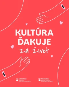 Kultúra ďakuje za život, plagát 1