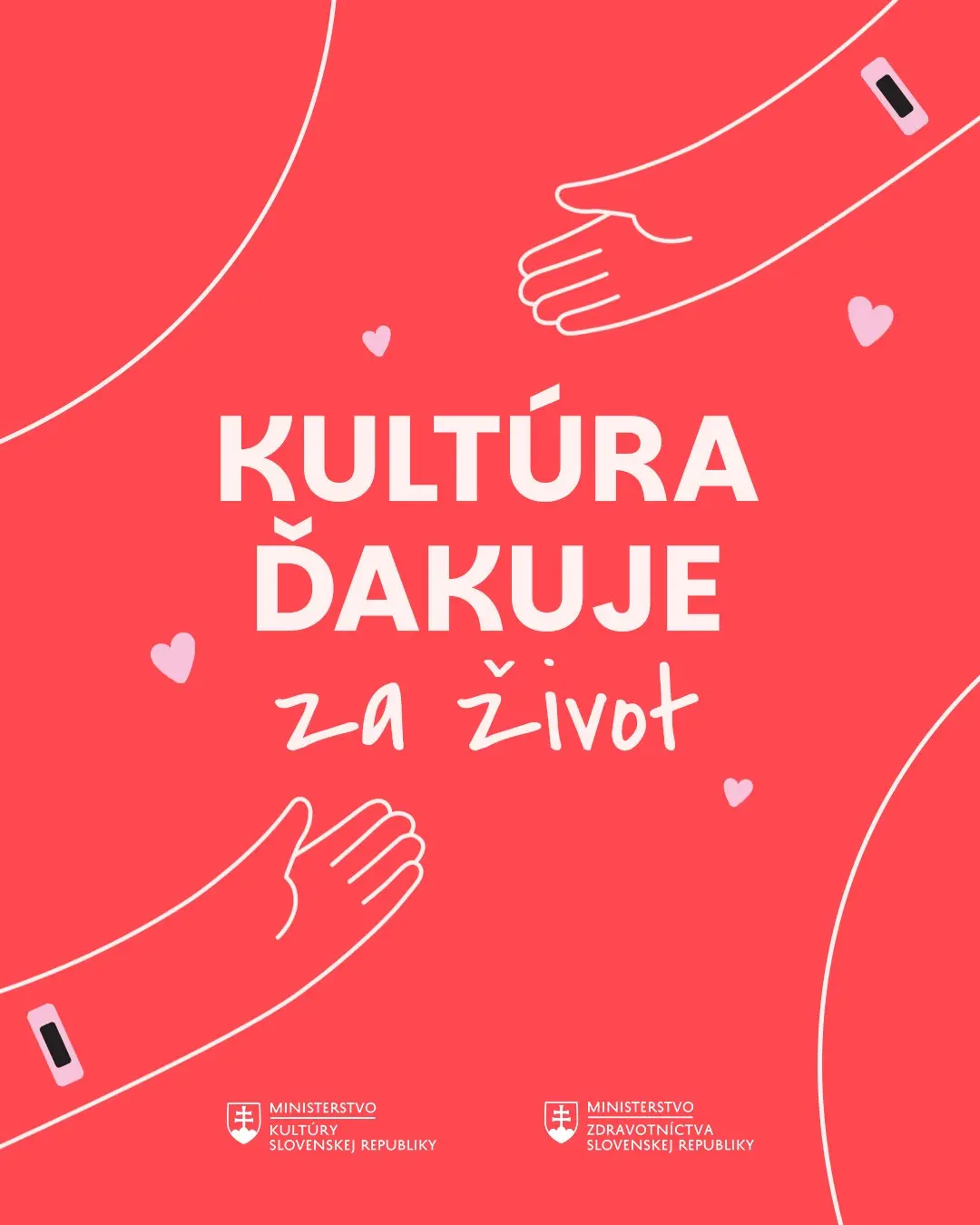 Kultúra ďakuje za život, plagát 1