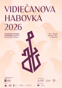 Vidiečanova Habovka 2026 plagát, 12. - 14. júna 2026, Kultúrny dom v Habovke